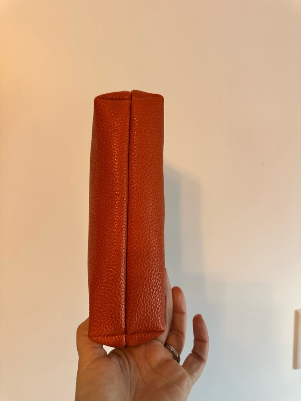 NWOT Portland Leather Koi Leather Zip utility bag - Picture 6 of 8